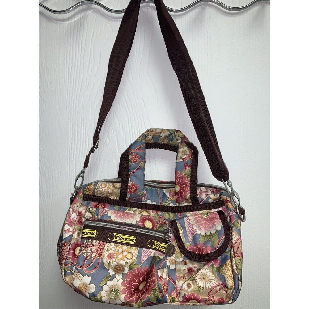 Tokidoki For LeSportSac Bag Women Floral Pattern Zipper‎ Rare